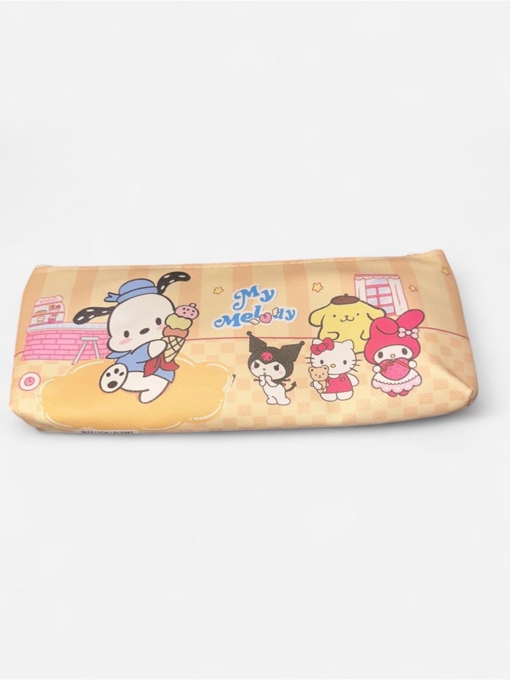 Sanrio My Melody Yellow Character Pencil Pouch